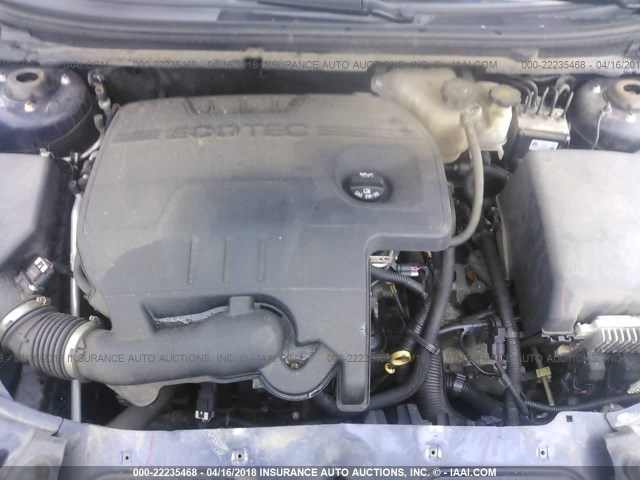 1G1ZC5E12BF230211 - 2011 CHEVROLET MALIBU 1LT 蓝色 照片 10