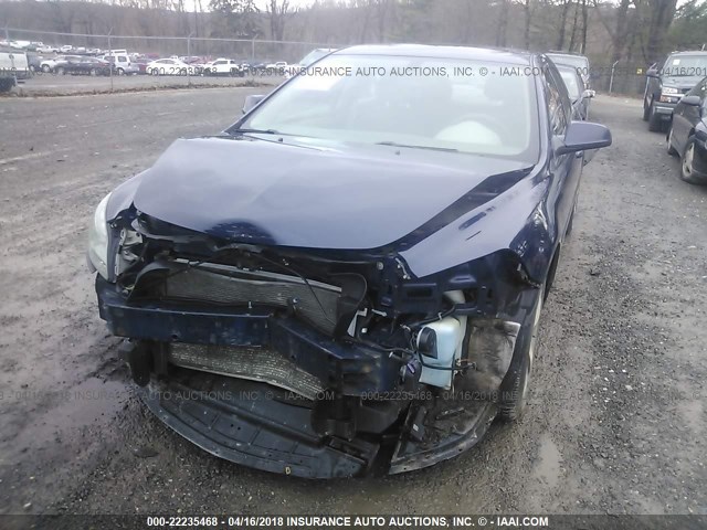 1G1ZC5E12BF230211 - 2011 CHEVROLET MALIBU 1LT 蓝色 照片 6
