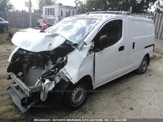 3N6CM0KN6GK694560 - 2016 NISSAN NV200 2.5S/2.5SV WHITE photo 2