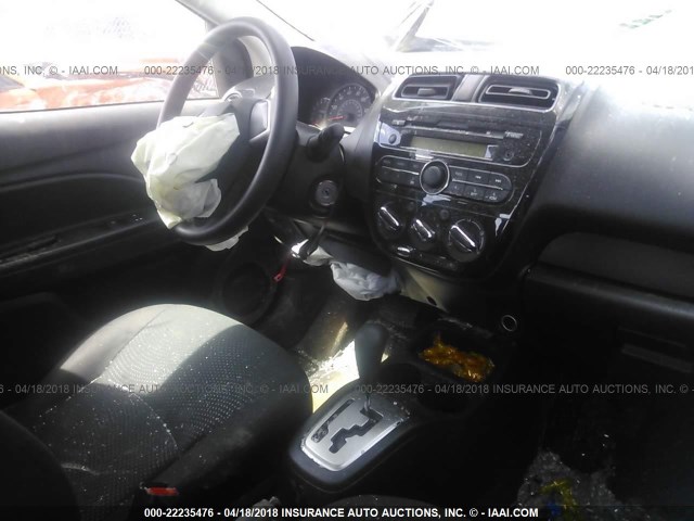 ML32F3FJ8HHF14612 - 2017 MITSUBISHI MIRAGE G4 ES ლურჯი ფოტო 5