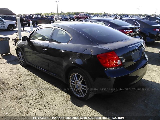 JTKDE177260088949 - 2006 TOYOTA SCION TC 黑色 照片 3