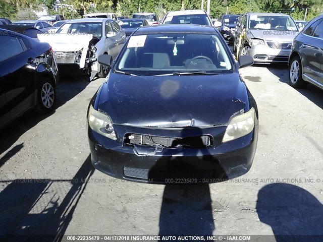 JTKDE177260088949 - 2006 TOYOTA SCION TC 黑色 照片 6