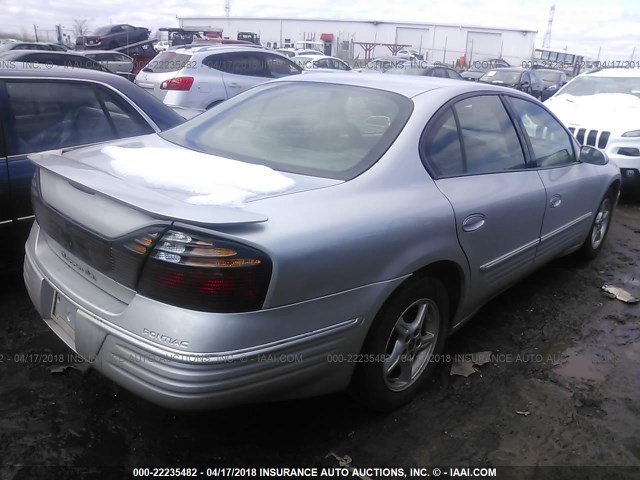 1G2HX54K3Y4142181 - 2000 PONTIAC BONNEVILLE SE SILVER photo 4