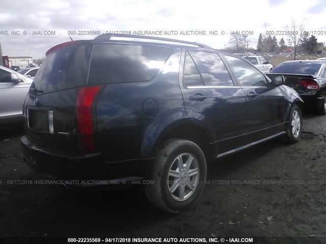 1GYEE637050226818 - 2005 CADILLAC SRX Dark Blue photo 4