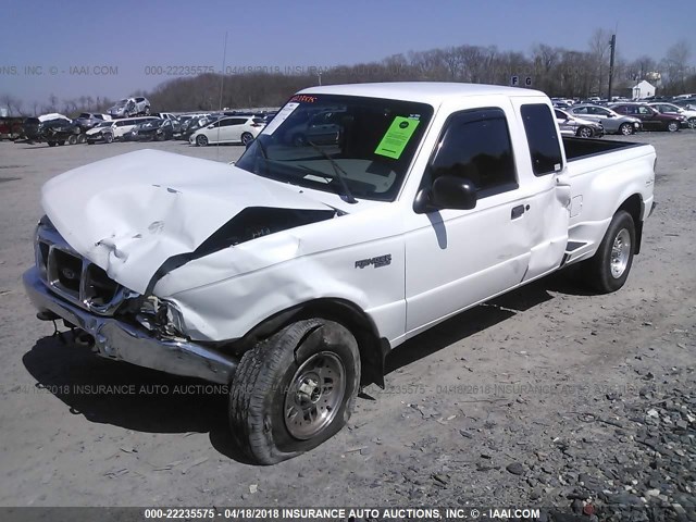 1FTZR15V3XTA82354 - 1999 FORD RANGER SUPER CAB WHITE photo 2