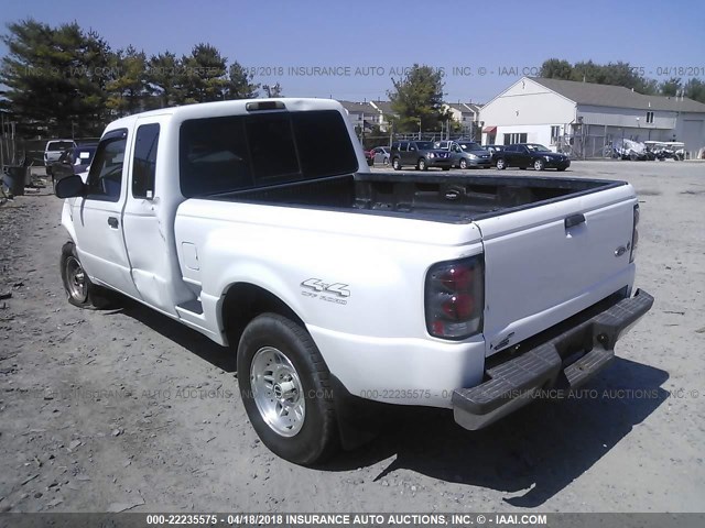 1FTZR15V3XTA82354 - 1999 FORD RANGER SUPER CAB WHITE photo 3