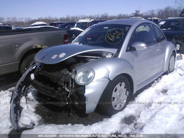 3VWBK21C73M444692 - 2003 VOLKSWAGEN NEW BEETLE GL 银色 照片 2