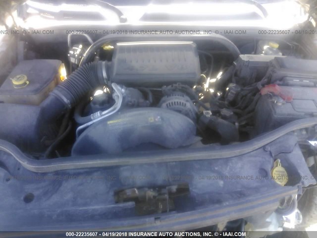 1J8HG48N46C212261 - 2006 JEEP COMMANDER BLUE photo 10