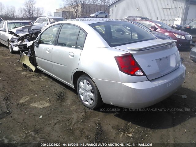 1G8AJ52F14Z123298 - 2004 SATURN ION LEVEL 2 SILVER photo 3