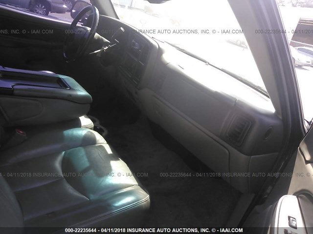 1GKEC13V93J284340 - 2003 GMC YUKON BLUE photo 5