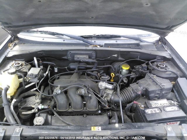 4F2YU081X1KM06054 - 2001 MAZDA TRIBUTE LX/ES 黑色 照片 10