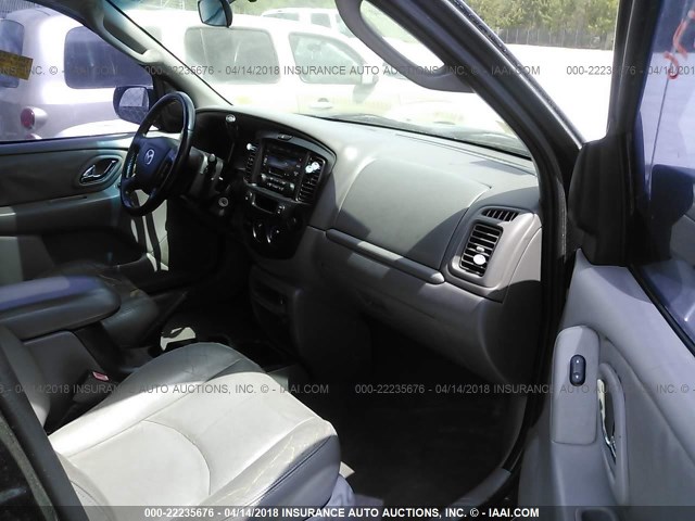 4F2YU081X1KM06054 - 2001 MAZDA TRIBUTE LX/ES 黑色 照片 5