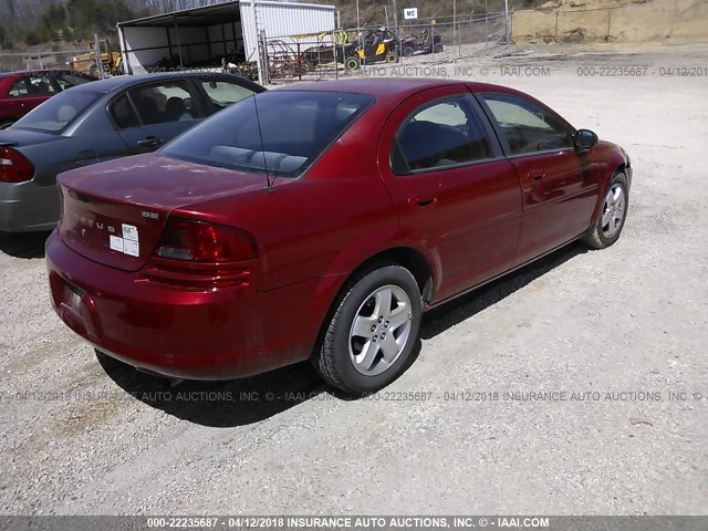 1B3EL46X32N236979 - 2002 DODGE STRATUS SE PLUS MAROON photo 4