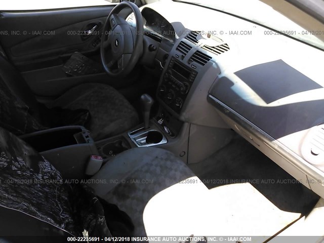 1G1ZT54875F116532 - 2005 CHEVROLET MALIBU LS 灰色 照片 5