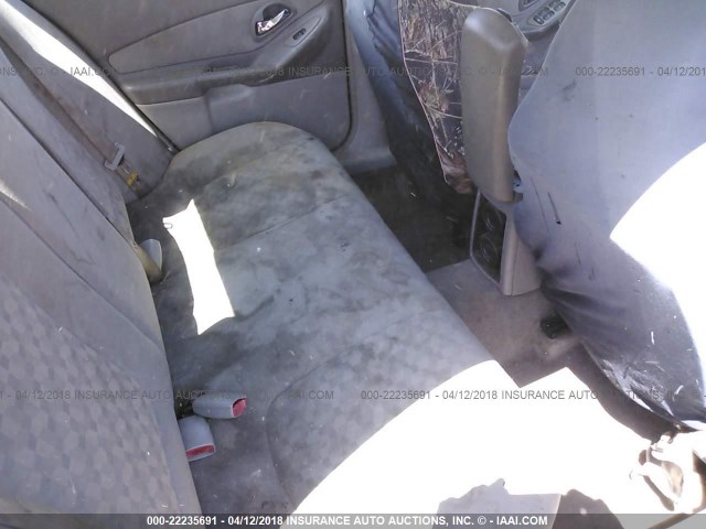 1G1ZT54875F116532 - 2005 CHEVROLET MALIBU LS 灰色 照片 8