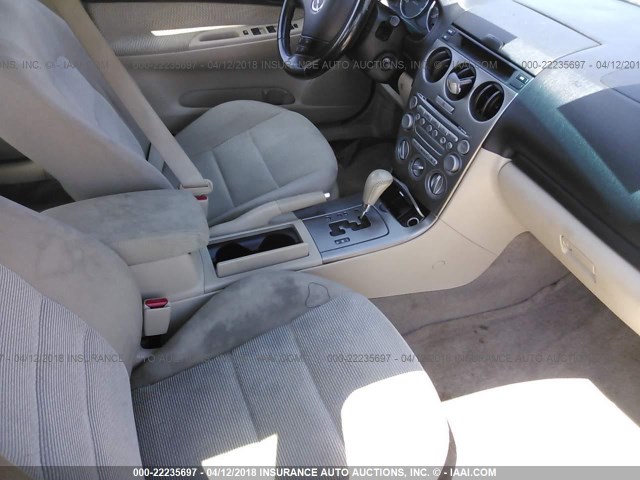 1YVFP80C155M58018 - 2005 MAZDA 6 I Марун фото 5