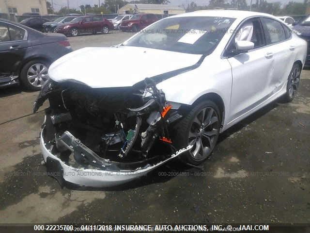 1C3CCCCB9FN581856 - 2015 CHRYSLER 200 C WHITE photo 6