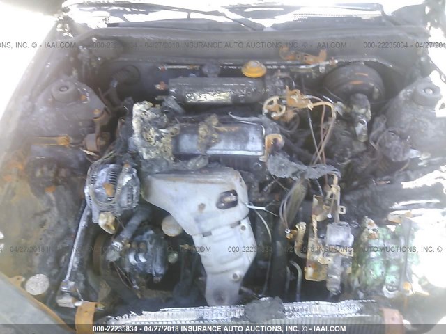 4T1BG12K9TU783658 - 1996 TOYOTA CAMRY DX/LE/XLE ვერცხლისფერი ფოტო 10