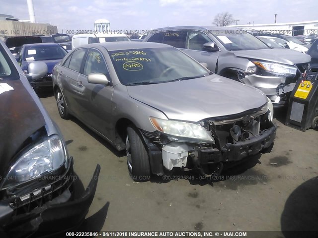 4T1BE46K28U201733 - 2008 TOYOTA CAMRY CE/LE/XLE/SE GOLD photo 1