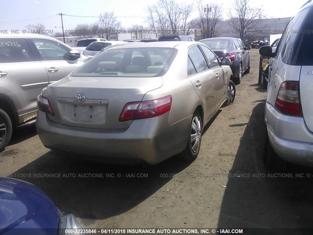 4T1BE46K28U201733 - 2008 TOYOTA CAMRY CE/LE/XLE/SE GOLD photo 4