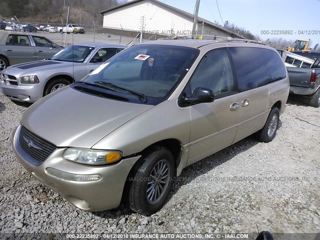 1C4GP64L1XB924429 - 1999 CHRYSLER TOWN & COUNTRY LIMITED GOLD photo 2