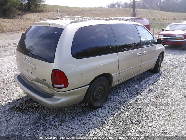 1C4GP64L1XB924429 - 1999 CHRYSLER TOWN & COUNTRY LIMITED GOLD photo 4