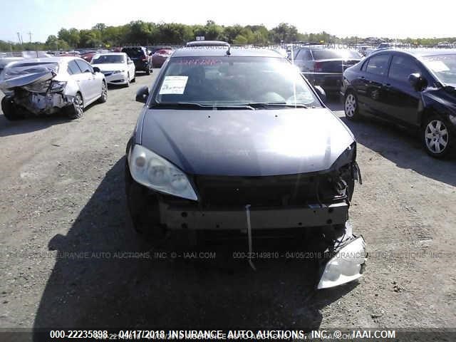 1G2ZJ57B094228504 - 2009 PONTIAC G6 GRAY photo 6