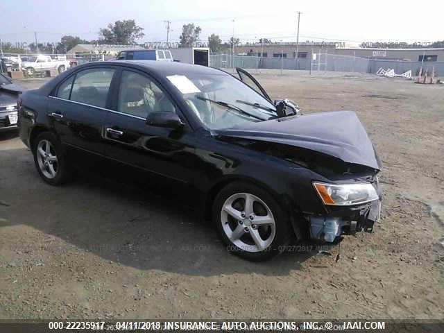 5NPEU46F97H166236 - 2007 HYUNDAI SONATA SE/LIMITED BLACK photo 1