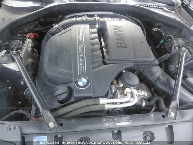 WBAFR7C58BC601123 - 2011 BMW 535 I BLACK photo 10