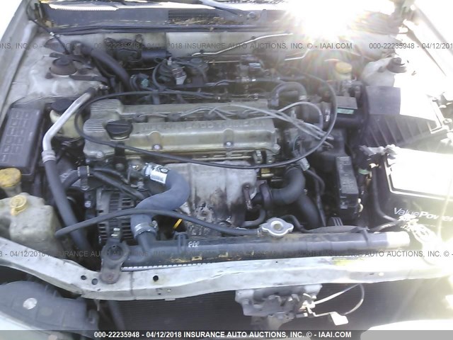 1N4DL01D2XC225934 - 1999 NISSAN ALTIMA XE/GXE/SE/GLE GRAY photo 10