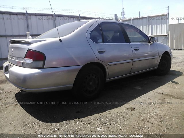 1N4DL01D2XC225934 - 1999 NISSAN ALTIMA XE/GXE/SE/GLE GRAY photo 4