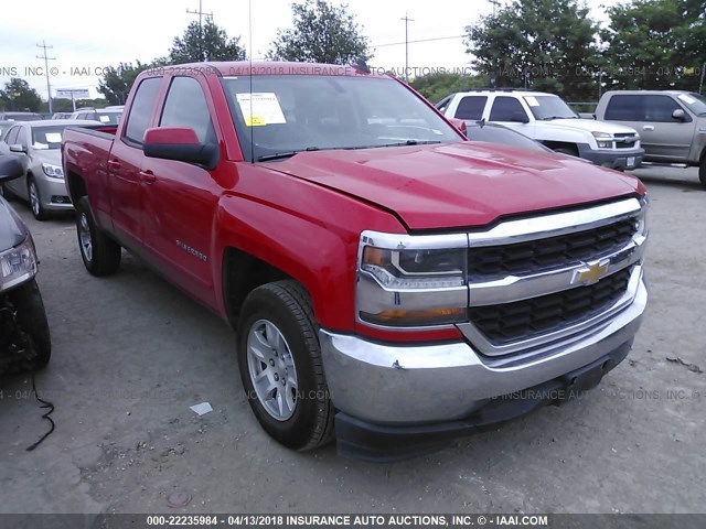 1GCRCREC3JZ155726 - 2018 CHEVROLET SILVERADO C1500 LT RED photo 1