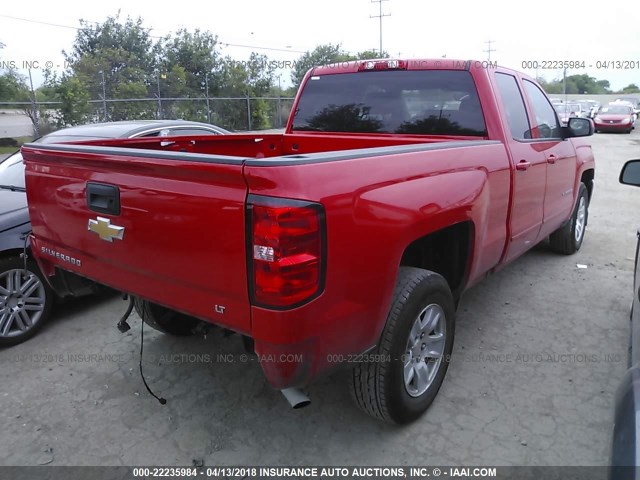 1GCRCREC3JZ155726 - 2018 CHEVROLET SILVERADO C1500 LT RED photo 4