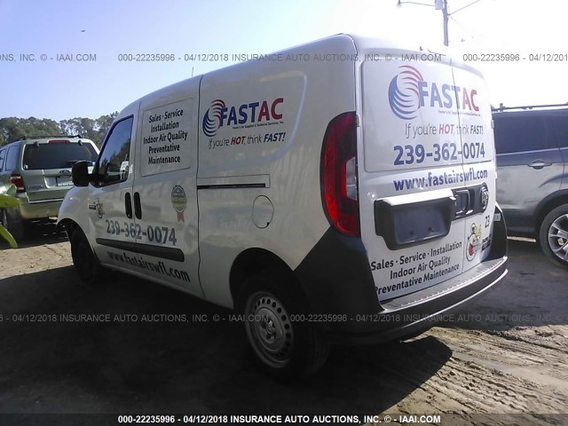 ZFBERFAT9G6C70896 - 2016 RAM PROMASTER CITY  白色 照片 3