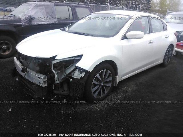 1N4AL3AP3GN306279 - 2016 NISSAN ALTIMA 2.5/S/SV/SL/SR WHITE photo 2