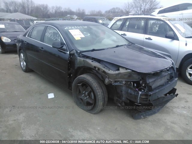 1G1ZB5E19BF197257 - 2011 CHEVROLET MALIBU LS 黑色 照片 1