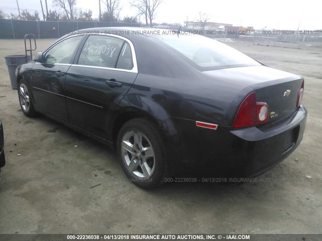 1G1ZB5E19BF197257 - 2011 CHEVROLET MALIBU LS 黑色 照片 3