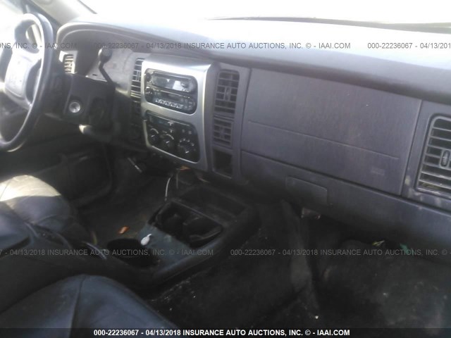 1D4HS58N73F511204 - 2003 DODGE DURANGO SLT PLUS GRAY photo 5