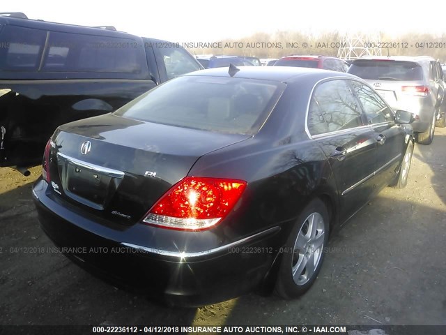 JH4KB16505C017994 - 2005 ACURA RL Qara foto 4