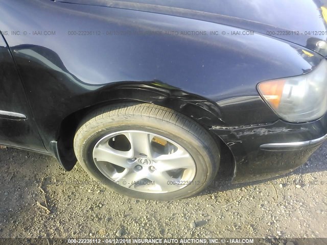 JH4KB16505C017994 - 2005 ACURA RL Qara foto 6