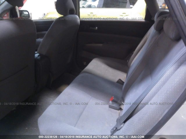 JTDKB20UX97821029 - 2009 TOYOTA PRIUS SILVER photo 8