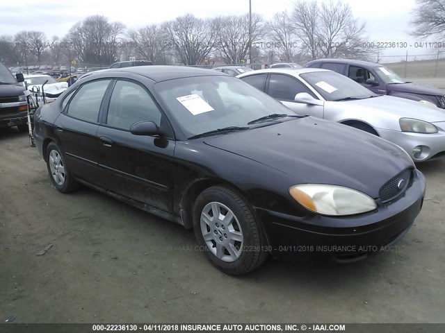 1FAFP52U94G168760 - 2004 FORD TAURUS LX BLACK photo 1