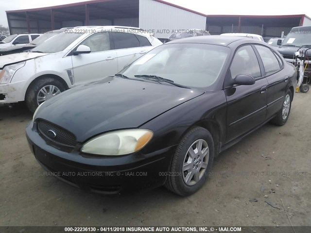 1FAFP52U94G168760 - 2004 FORD TAURUS LX BLACK photo 6