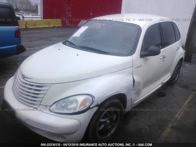 3C4FY58B55T541223 - 2005 CHRYSLER PT CRUISER TOURING CREAM photo 2