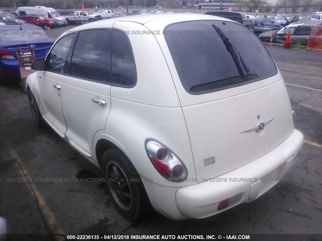 3C4FY58B55T541223 - 2005 CHRYSLER PT CRUISER TOURING CREAM photo 3