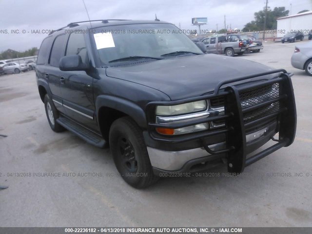 1GNEC13ZX4R224107 - 2004 CHEVROLET TAHOE C1500 GRAY photo 1