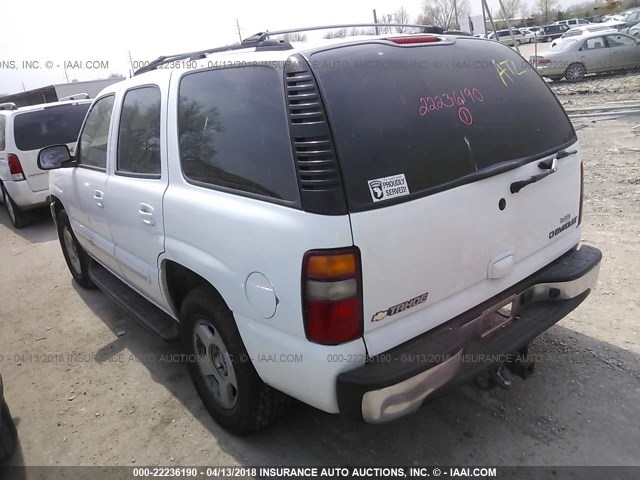 1GNEK13Z74J152963 - 2004 CHEVROLET TAHOE K1500 WHITE photo 3