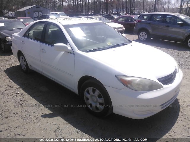 4T1BE32K52U028653 - 2002 TOYOTA CAMRY LE/XLE/SE თეთრი ფოტო 1