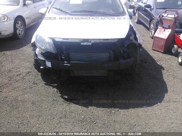 KNADM4A37H6015719 - 2017 KIA RIO LX SILVER photo 6