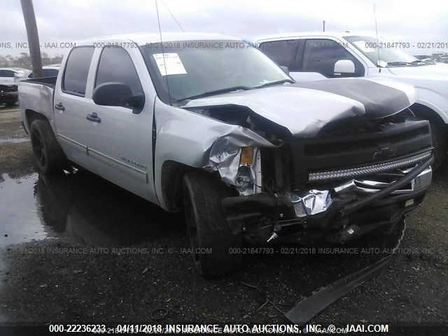 3GCRCSEA9AG223081 - 2010 CHEVROLET SILVERADO C1500 LT SILVER photo 1